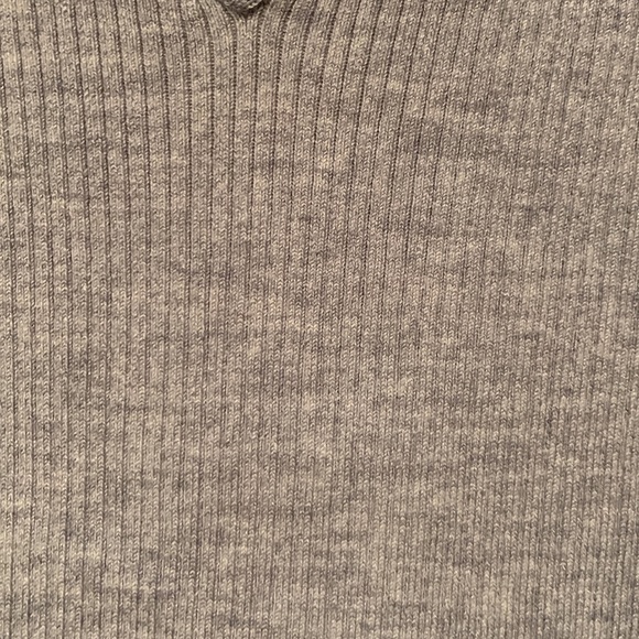 WEEKEND STORIES INTERMIX ROXY SWEATER IN LIGHT GREY SOFT JERSEY SIZE MEDIUM - Picture 11 of 16